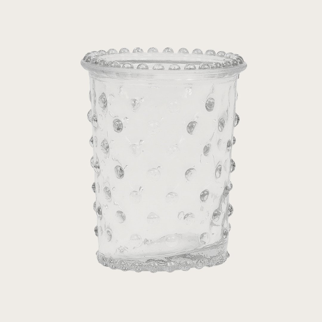Bowral Small Glass Candle Holder in Clear - Buy 1 Get 1 Free Sale