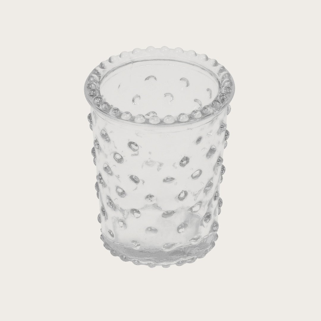 Bowral Small Glass Candle Holder in Clear - Buy 1 Get 1 Free Sale