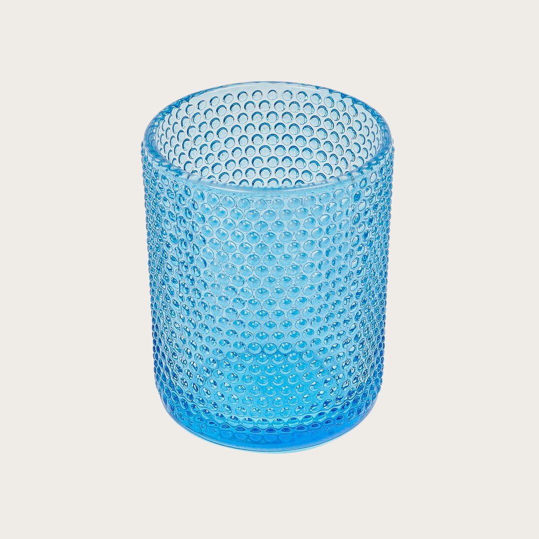 Amelia Textured Candle Holder in Electric Blue- Buy 1 Get 1 Free Sale
