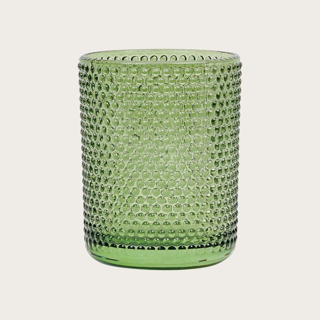 Amelia Textured Candleholder in Green