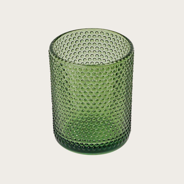 Amelia Textured Candleholder in Green - Large (Save 53%)