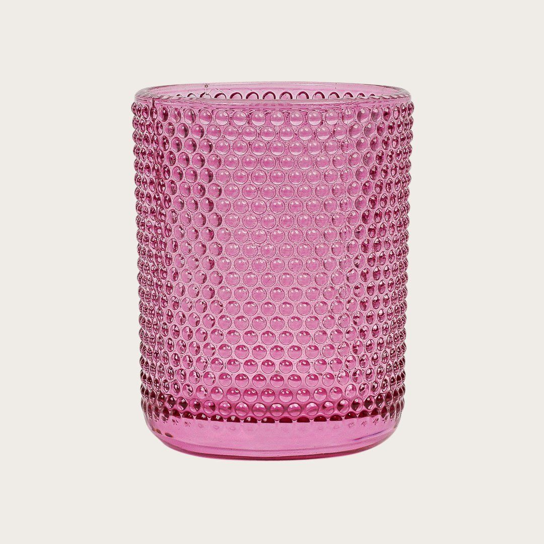 Amelia Textured Candleholder in Pink - Buy 1 Get 1 Free Sale