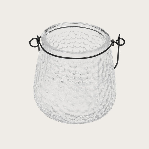 Amaris Glass Candle Holder in Clear - Buy 1 Get 1 Free Sale