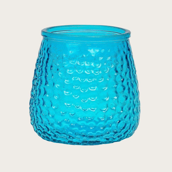 Boho Glass Candleholder in Aqua - Buy 1 Get 1 Free Sale