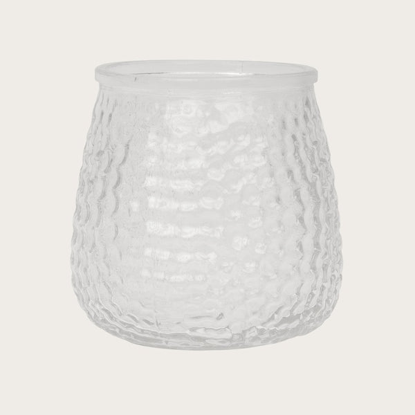 Boho Glass Candleholder in Clear (Save 68%)