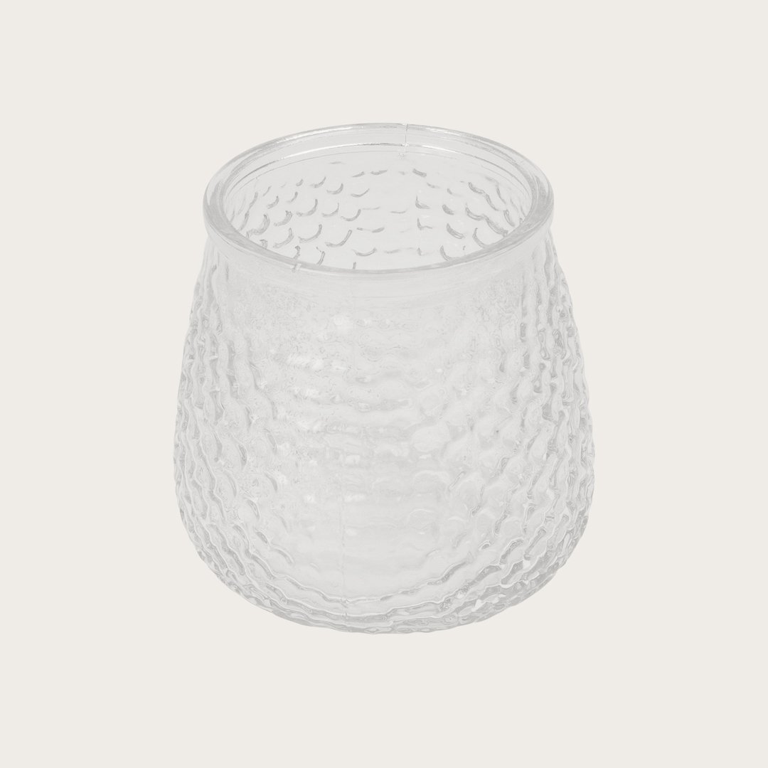 Boho Glass Candleholder in Clear - Buy 1 Get 1 Free Sale