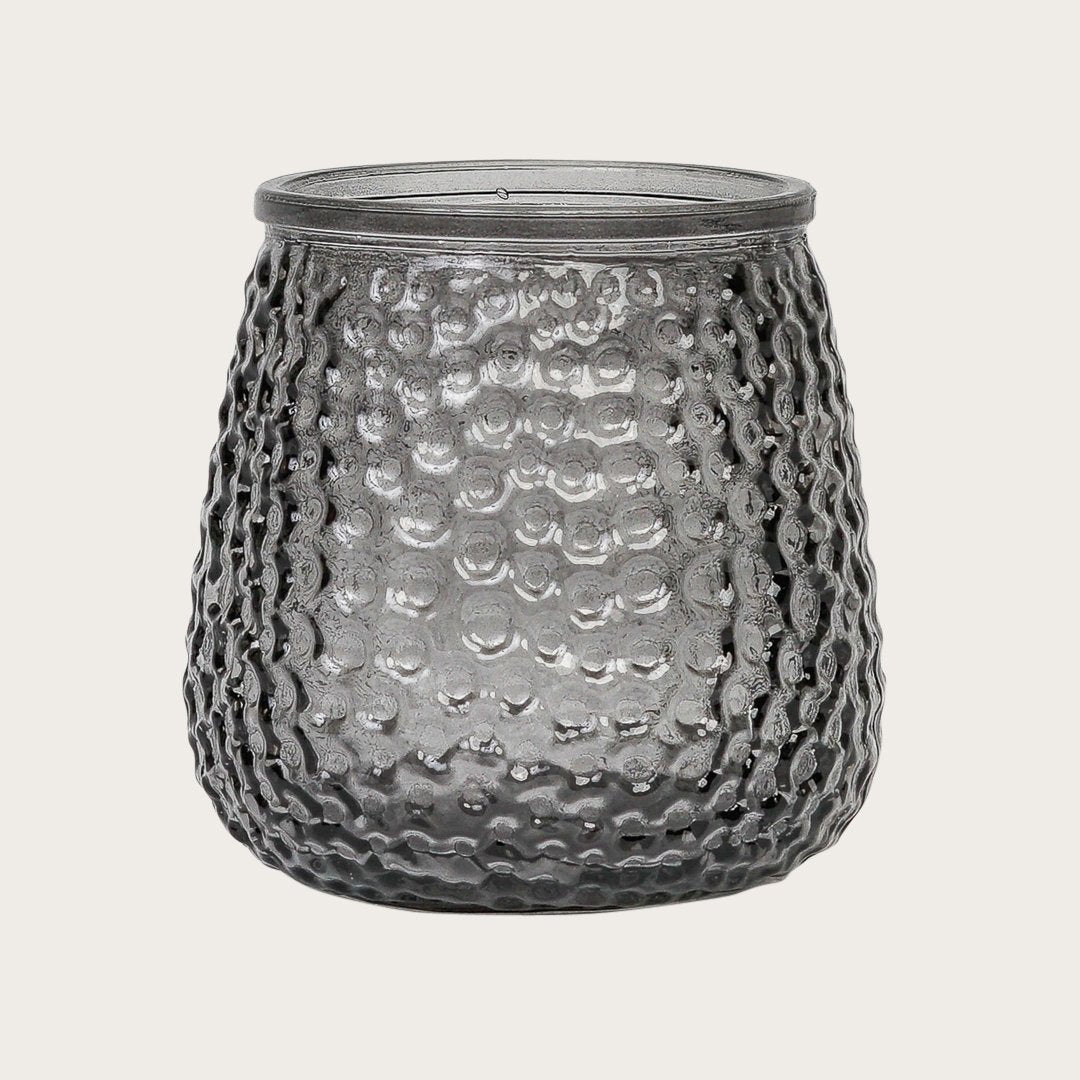 Boho Glass Candleholder in Grey - Buy 1 Get 1 Free Sale