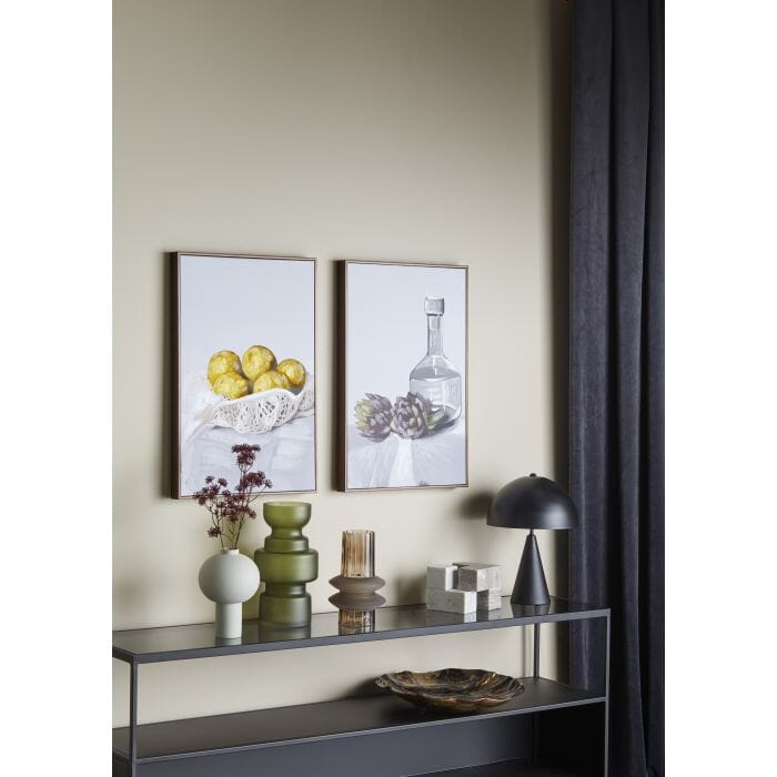Caraffe Framed Canvas Art Print
