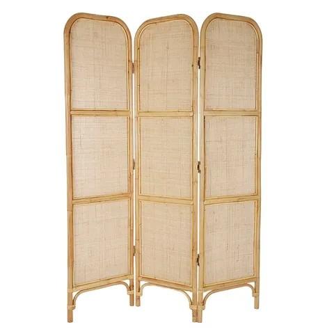 Anaya Rattan Room Divider Natural