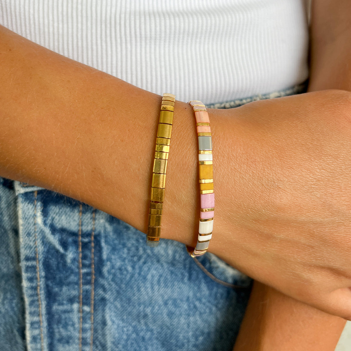 Arms of Eve - Caribbean Bracelet Set in Coconut