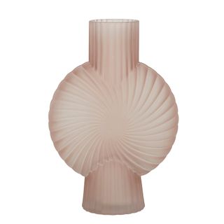 Shelley Glass Vase Peach (Save 39%)