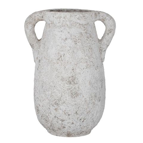 Tuscany Rustic Vase/Pot in Antique White - 50cm x 70cm