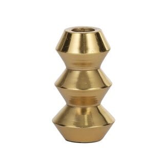 Lola Metal Candleholder in Gold - Small