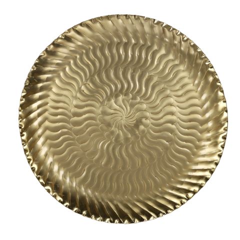 Aya Gold Metal Platter