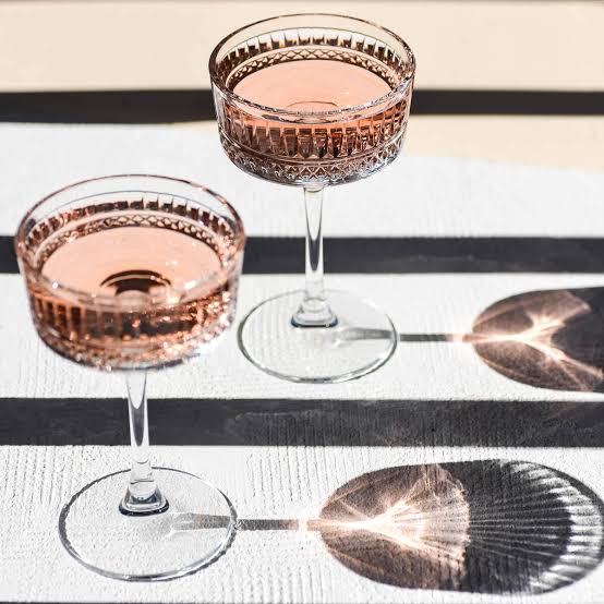 Caria Ribbed Champagne Glass Coupe