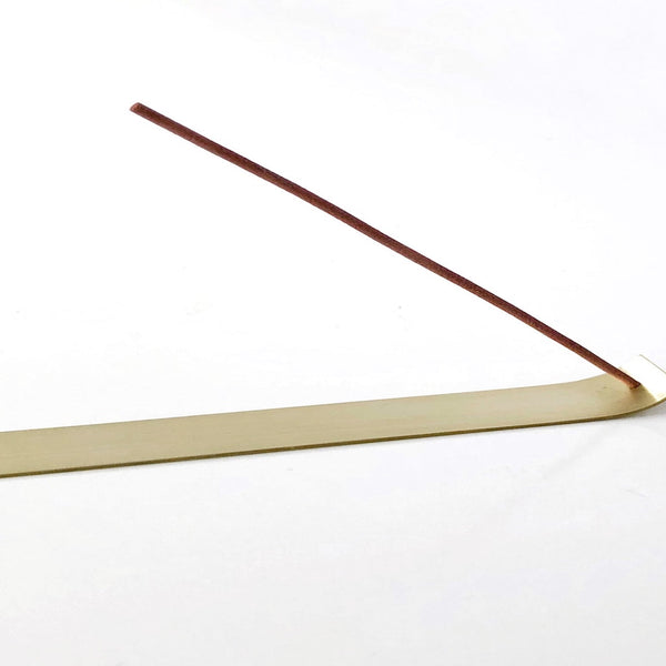 Gold Incense Holder by Kirsty Lief