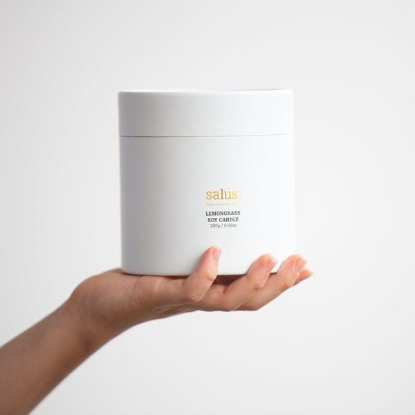 Salus Lemongrass Soy Candle