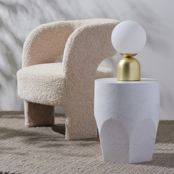 Illiana Side Table or Stool - Terrazzo