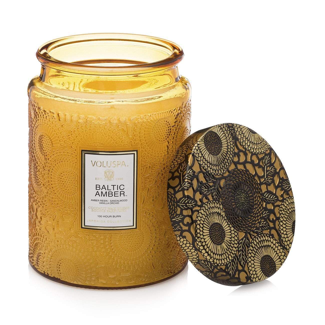 Voluspa Baltic Amber 100hr Candle
