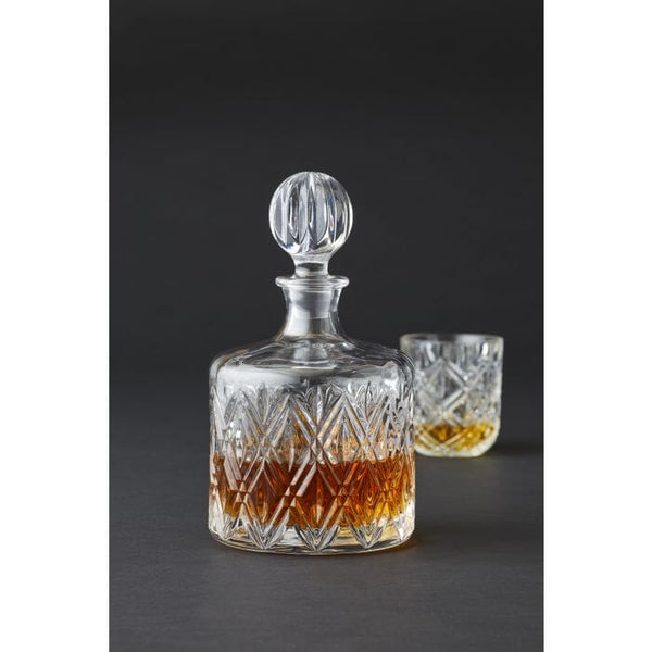 Sergio 1.2L Glass Whiskey Decanter